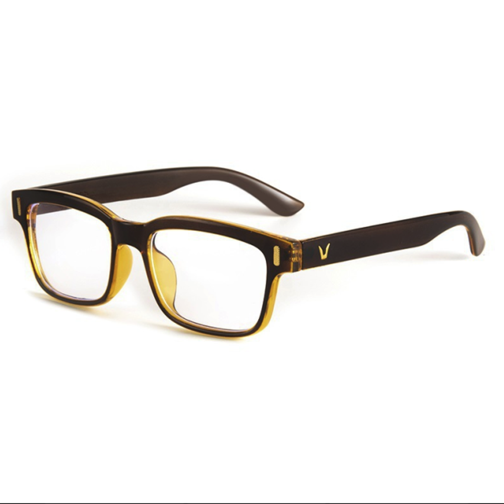 Blue Light Filter Glasses Square for Screen Work | Skanto