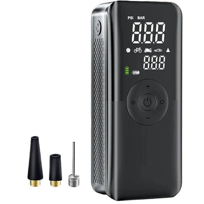 BowLift | AirGo Max – Portable Tire Inflator with Digital Display & 150 PSI Power