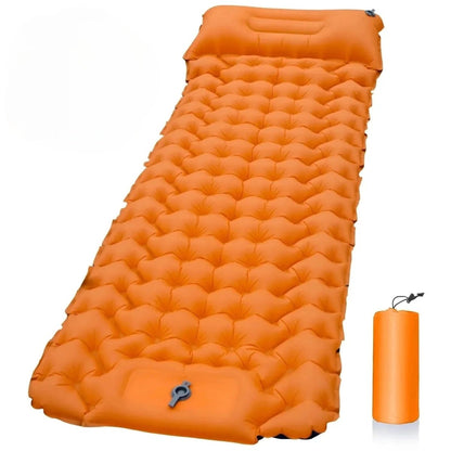 Skanto Skanto | AirTrek Mat – Inflatable Camping Mat with Foot Pump & Built-in Pillow