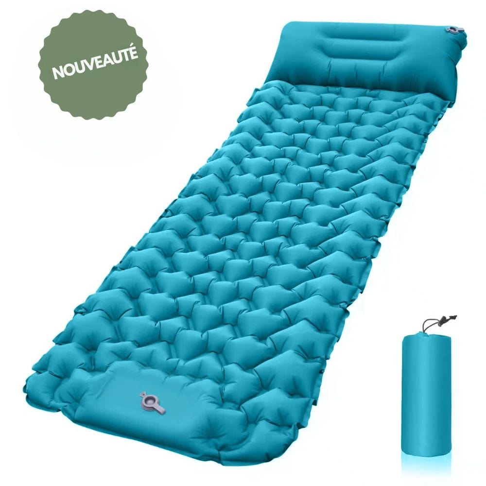 Skanto Skanto | AirTrek Mat – Inflatable Camping Mat with Foot Pump & Built-in Pillow