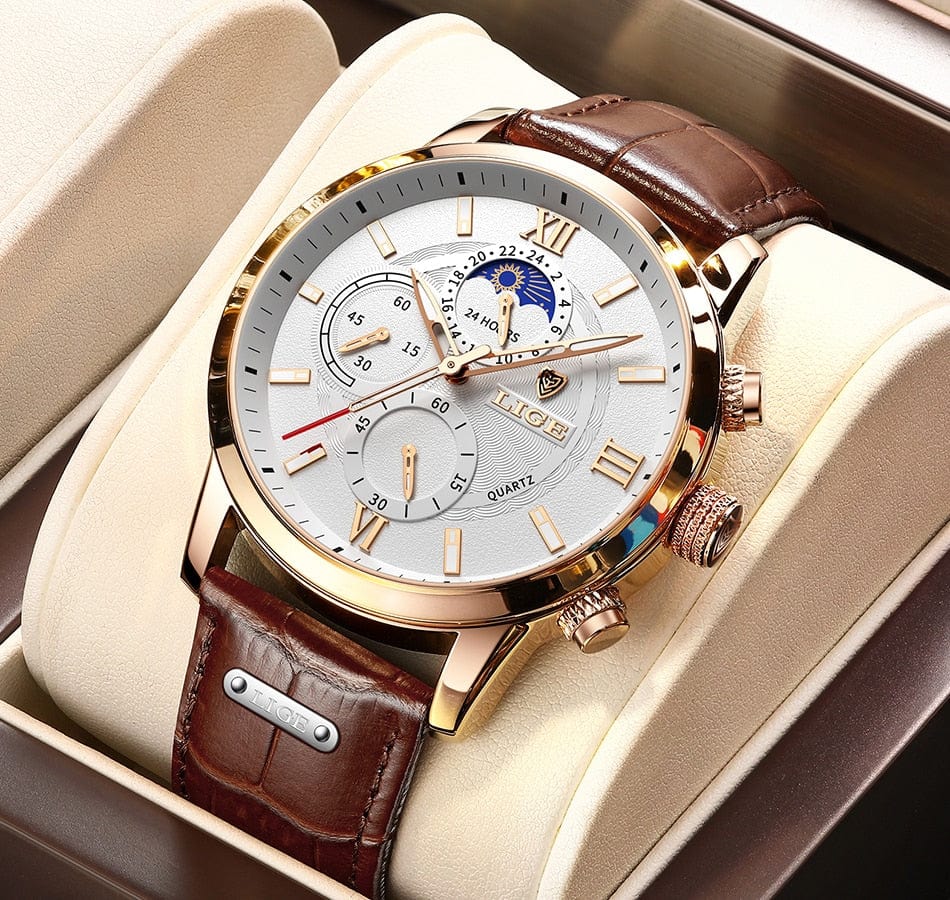 BowLift | Men’s Watch | Old Vintage Chronograph – Enzo