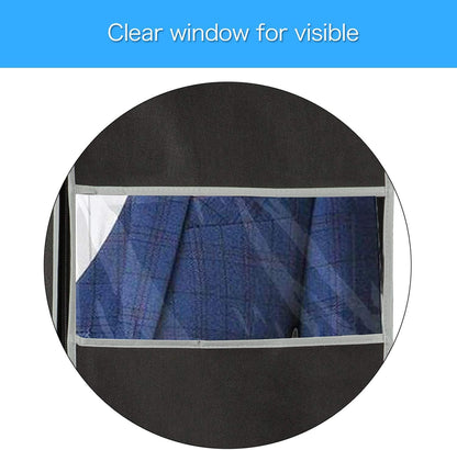 Brehn | Breathable Garment Protection Set – 5-pack Garment Covers with Window (1+1 FREE)