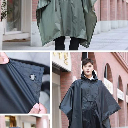 Skanto | All-Terrain Trek Poncho | Waterproof, Packable & Lightweight for Outdoor Adventures & Emergencies