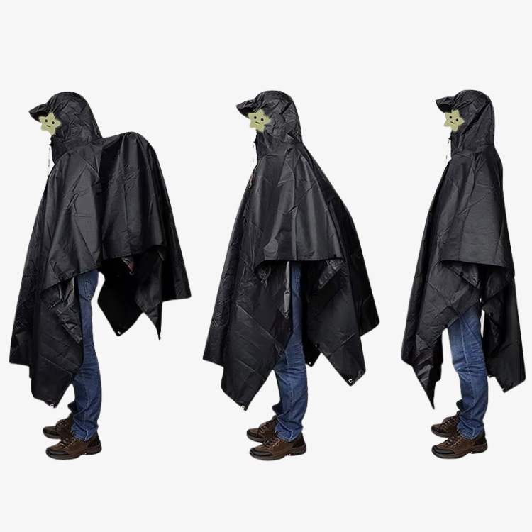 Skanto | All-Terrain Trek Poncho | Waterproof, Packable & Lightweight for Outdoor Adventures & Emergencies