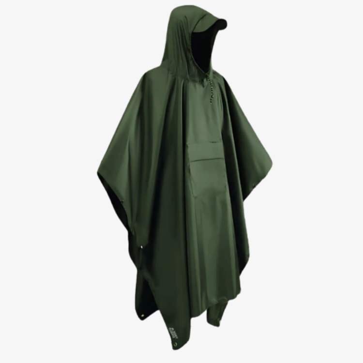 Skanto | All-Terrain Trek Poncho | Waterproof, Packable & Lightweight for Outdoor Adventures & Emergencies