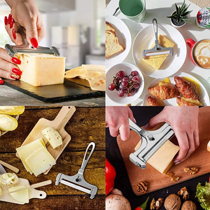 Aluminum Alloy Cheese Slicer Adjustable Thickness Kitchen Gadget | Bowlift