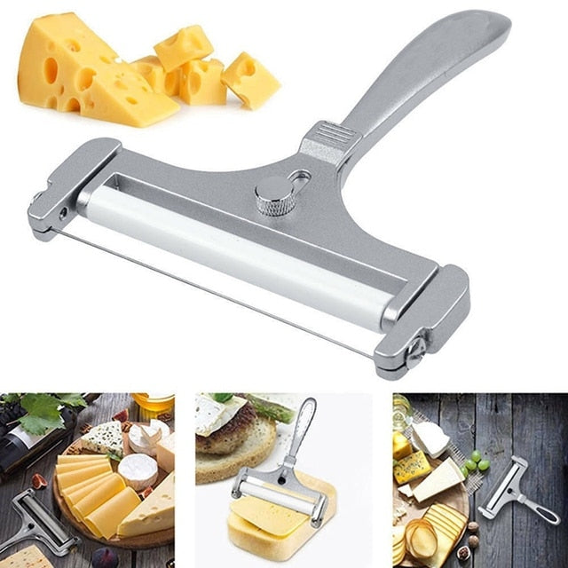 Aluminum Alloy Cheese Slicer Adjustable Thickness Kitchen Gadget | Bowlift