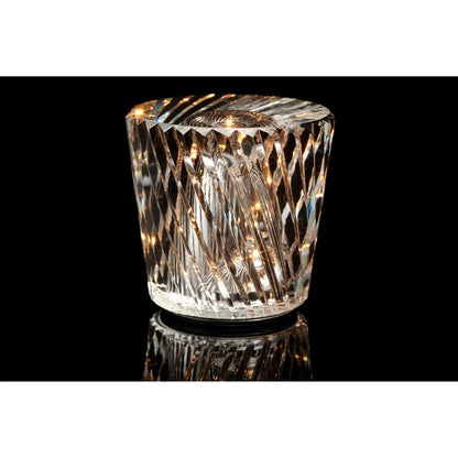 Diamond Crystal LED Table Lamp – Luxury Rechargeable