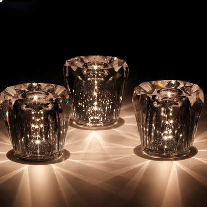 Skanto | Lamp - Luxury Diamond Crystal LED Rechargeable Table Lamp