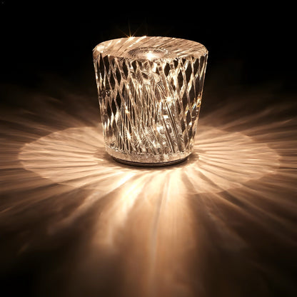 Skanto | Lamp - Luxury Diamond Crystal LED Rechargeable Table Lamp