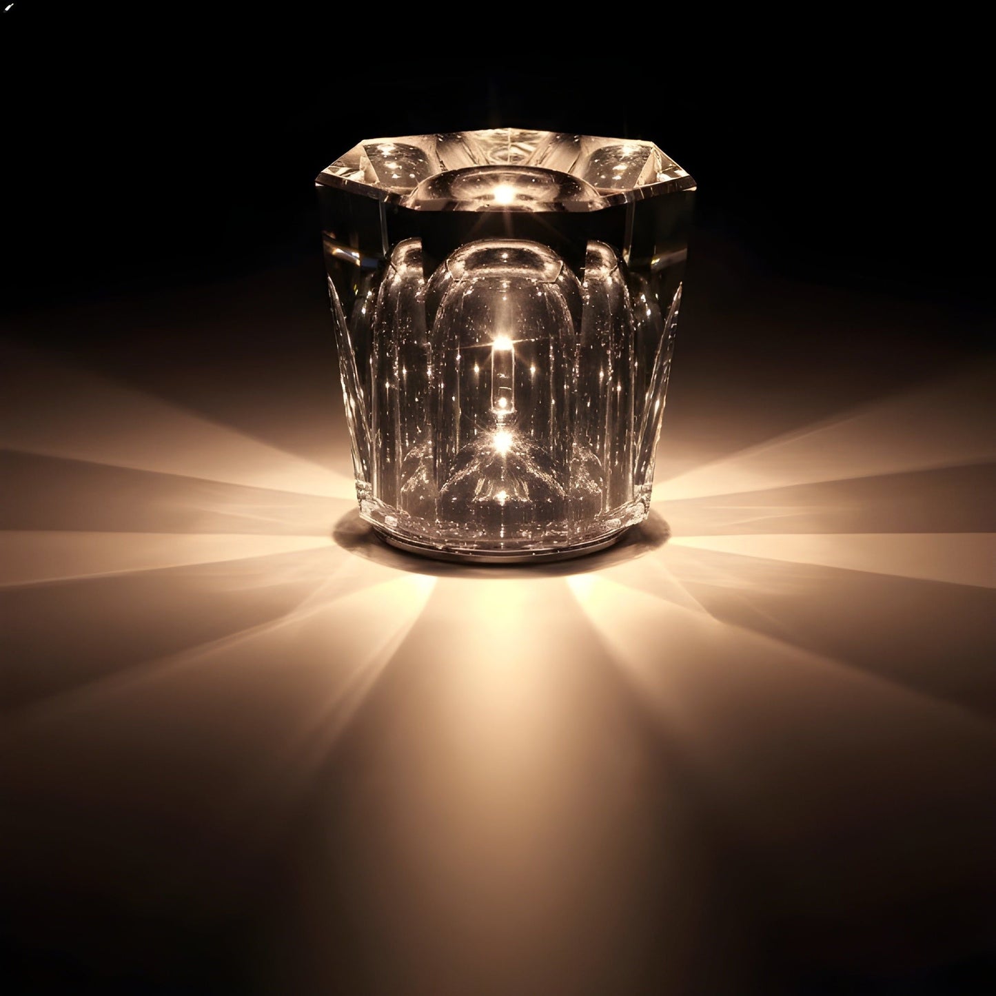 Skanto | Lamp - Luxury Diamond Crystal LED Rechargeable Table Lamp