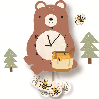 BowLift | ZooClock - Kids' Pendulum Timepiece