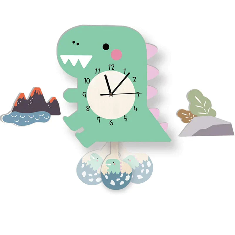 Skanto | Frendorf – Kids' Pendulum Clock with Animal Motifs