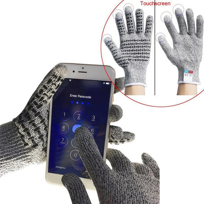 Skanto | Anti-Cut Gloves 5 Grade Safety Cut Resistant Puncture Resistant Stainless Steel