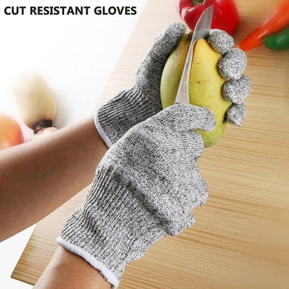 Skanto | Anti-Cut Gloves 5 Grade Safety Cut Resistant Puncture Resistant Stainless Steel
