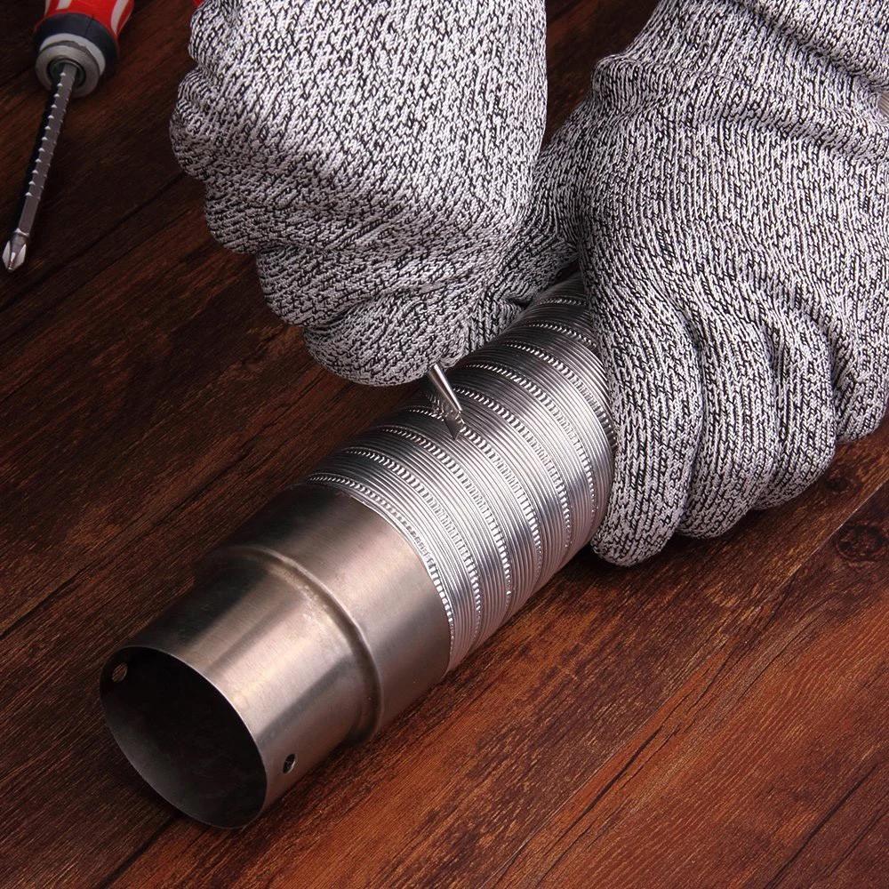 Skanto | Anti-Cut Gloves 5 Grade Safety Cut Resistant Puncture Resistant Stainless Steel