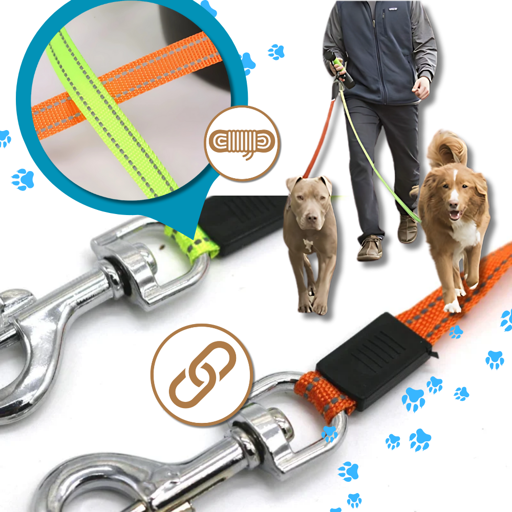 Anti-Tangle Retractable Dog Leash