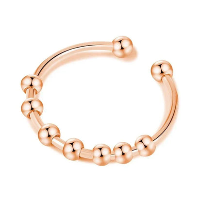 Skanto | Calm – Anxiety Ring with Beads - Anti Stress & Anti Anxiety