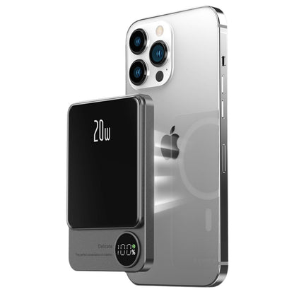 Skanto | Slim Magnetic Fast Charger Power Bank – Wireless, High-Capacity Backup Battery for All Devices