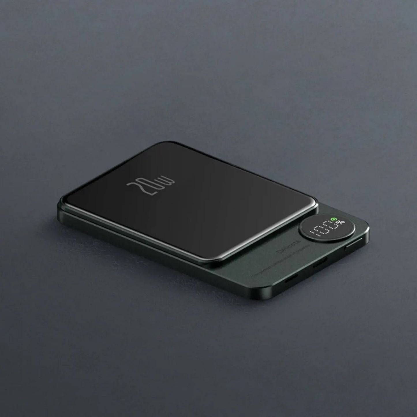 Skanto | Slim Magnetic Fast Charger Power Bank – Wireless, High-Capacity Backup Battery for All Devices