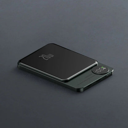 Skanto | Slim Magnetic Fast Charger Power Bank – Wireless, High-Capacity Backup Battery for All Devices