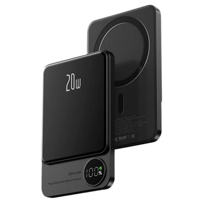 Skanto | Slim Magnetic Fast Charger Power Bank – Wireless, High-Capacity Backup Battery for All Devices