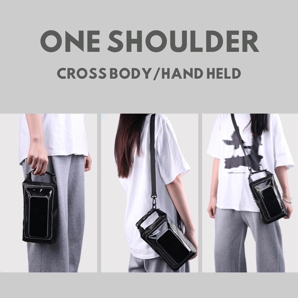 BowLift | Waterproof Phone Pouch | Universal Fit for Smartphones Up to 7 Inches, Ideal for Outdoor Adventures and Water Activities