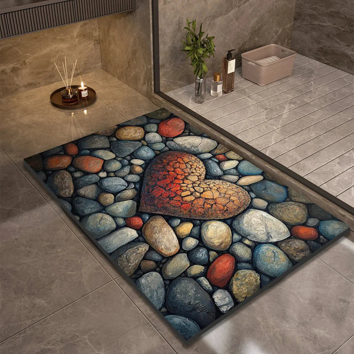 BowLift | AQUASOFT BATH MAT – Diatomite Bath Mat for Safety & Comfort