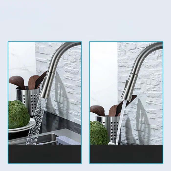Skanto | AQUATOUCH – Smart Sensor Kitchen Faucet with Pull-Out Design