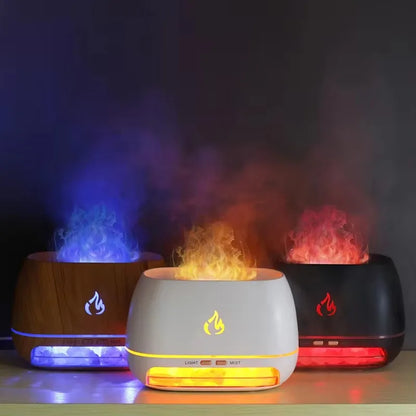 Skanto | SaltLight Aroma Diffuser – Himalayan Salt Lamp with Fragrance Diffusion and Colored Light