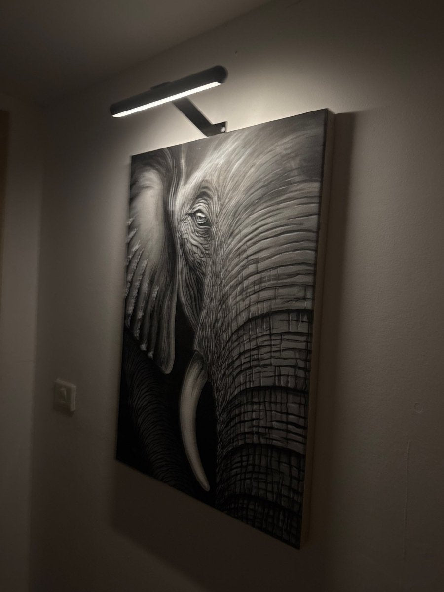 Skanto | ArtGlow LED Wall Lamp – Wireless Lighting for Art and Decor