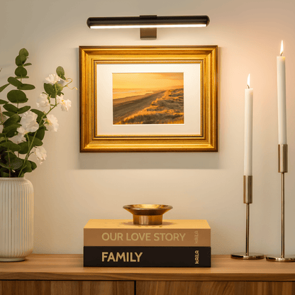 Skanto | ArtGlow LED Wall Lamp – Wireless Lighting for Art and Decor