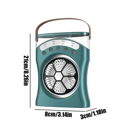 BowLift | Rechargeable Portable Air Cooler with Mist Function
