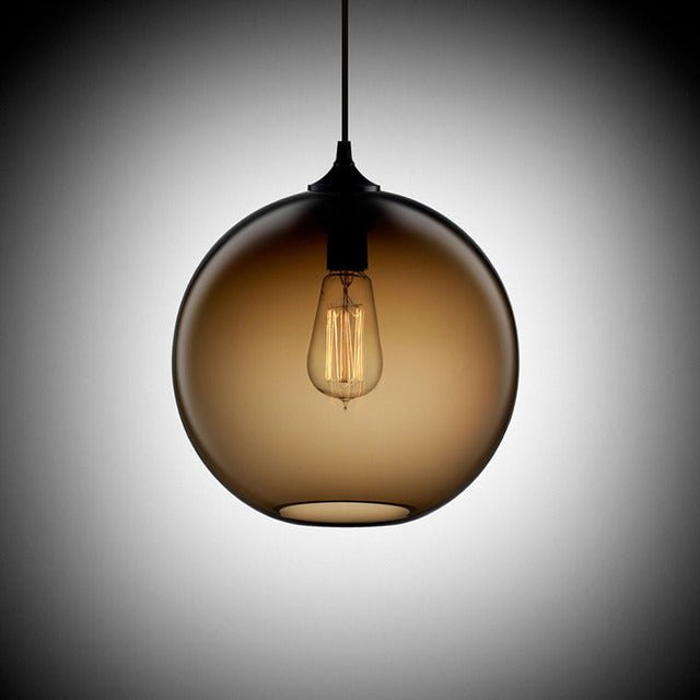 Skanto | AuraGlass - Elegant Glass Hanging Light