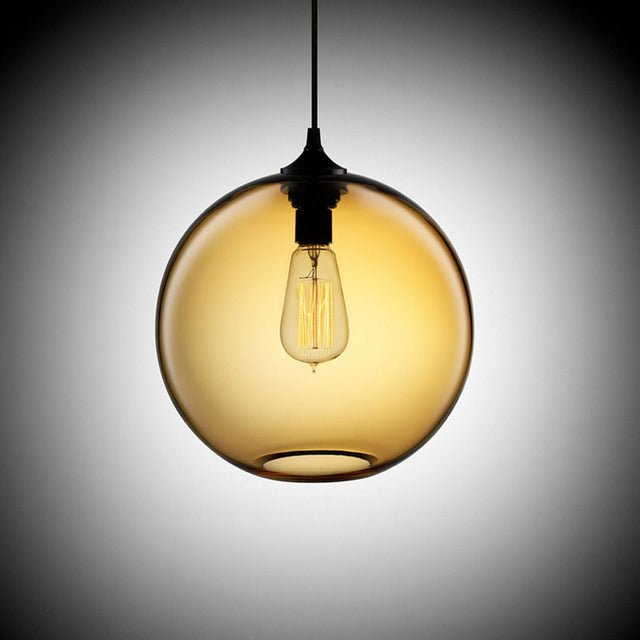 Skanto | AuraGlass - Elegant Glass Hanging Light
