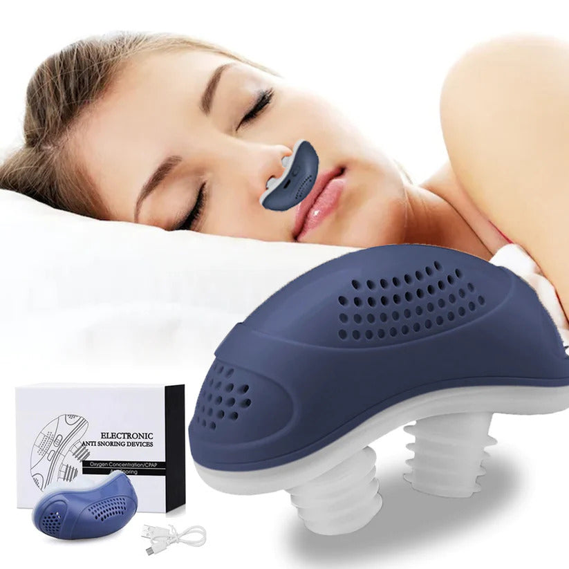 Karnz | SleepAir Micro CPAP Sleep Apnea Device – Compact for Travel & Anti-Snoring - CPAP Alternative
