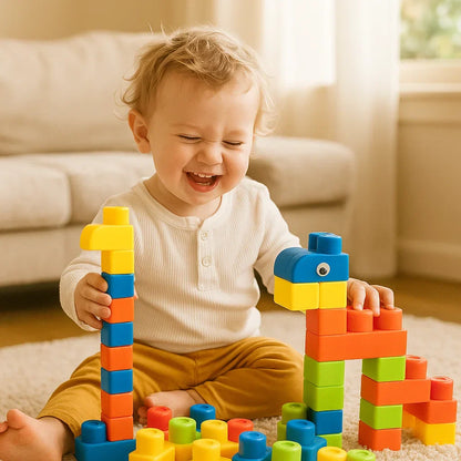 BowLift | Children's Safe Rubber Building Blocks for Early Learning