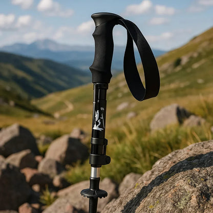 Skanto | Adjustable Folding Trekking Pole for Hiking, Backpacking & Outdoor Adventures - Lightweight Aluminum Design