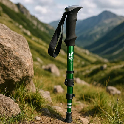 Skanto | Adjustable Folding Trekking Pole for Hiking, Backpacking & Outdoor Adventures - Lightweight Aluminum Design