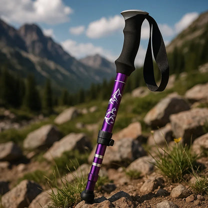 Skanto | Adjustable Folding Trekking Pole for Hiking, Backpacking & Outdoor Adventures - Lightweight Aluminum Design