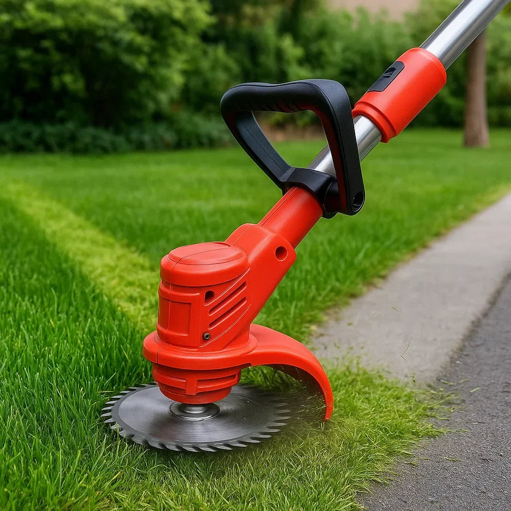 Skanto | Cordless String Trimmer with Adjustable Cutting Width for Lawn Care & Garden Maintenance