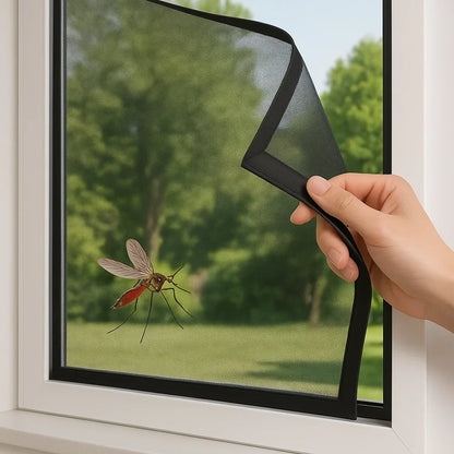 Skanto | Magnetic Mosquito Net for Windows - Invisible Mesh Insect Screen for Home Protection & Pest Prevention