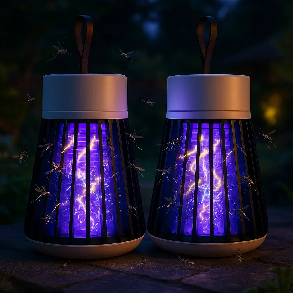 Skanto | Mosquito and Pest Killer Lamp - 2-Pack, UV Light Insect Trap for Indoor and Outdoor Use, Effective Pest Control Solution