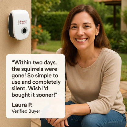 Ultrasonic Squirrel Repeller for Gardens