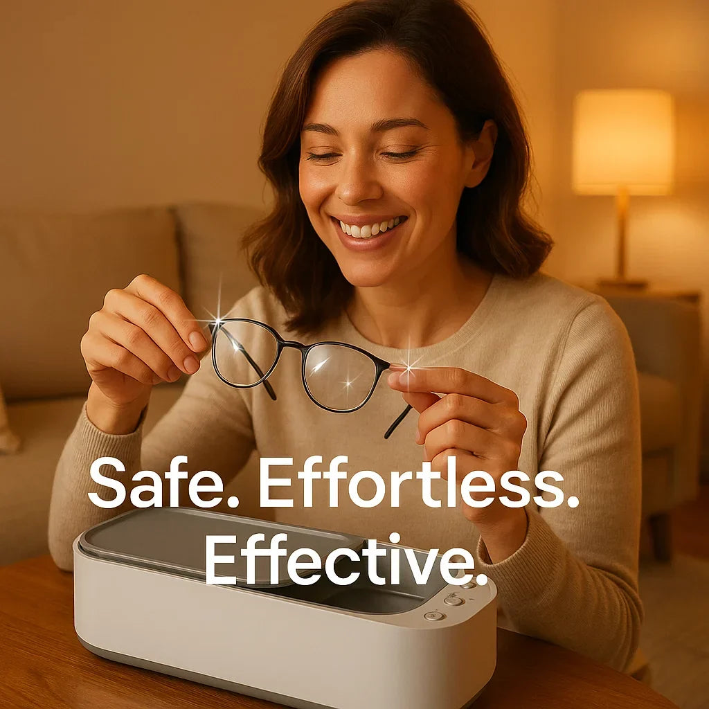 BowLift | Ultrasonic Cleaning Device | Gentle, Efficient & Versatile for Jewelry, Glasses, Watches, and Dentures