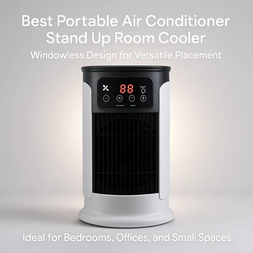 Portable Air Conditioner | Windowless, Energy Efficient & Ideal for Home Office and Dormitory Use | Kalsten