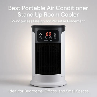 Portable Air Conditioner | Windowless, Energy Efficient & Ideal for Home Office and Dormitory Use | Kalsten
