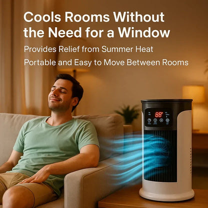 Portable Air Conditioner | Windowless, Energy Efficient & Ideal for Home Office and Dormitory Use | Kalsten