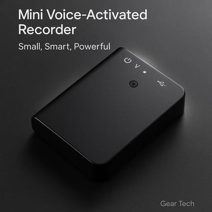 Skanto | Mini Voice Recorder – Small, Discreet, and Powerful Audio Recording | Perfect for Stealth Recording and Voice Sensing