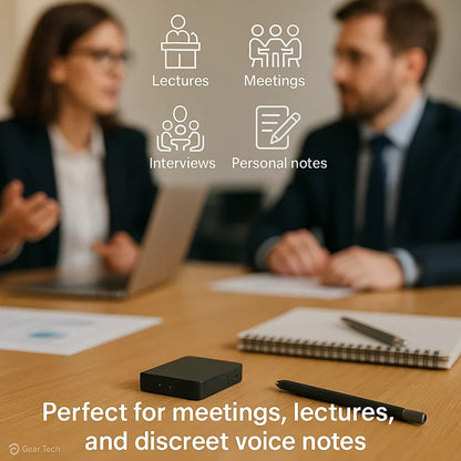 Skanto | Mini Voice Recorder – Small, Discreet, and Powerful Audio Recording | Perfect for Stealth Recording and Voice Sensing